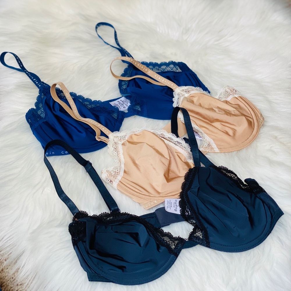 Set of 3 Calvin Klein Bras